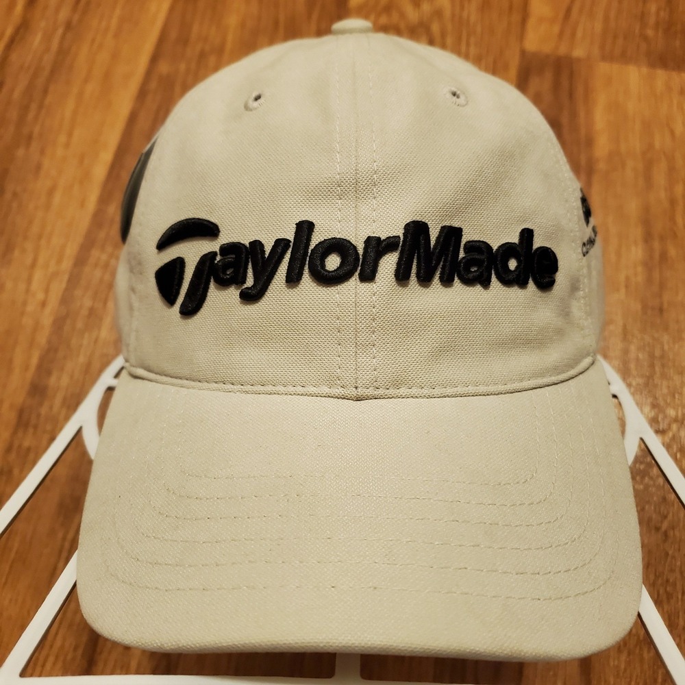 TaylorMade Golf Hat Men Strapback Beige BB&T‎ Capital Markets Tmax Gear